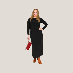 Long Description – Date Night Dress (Black)