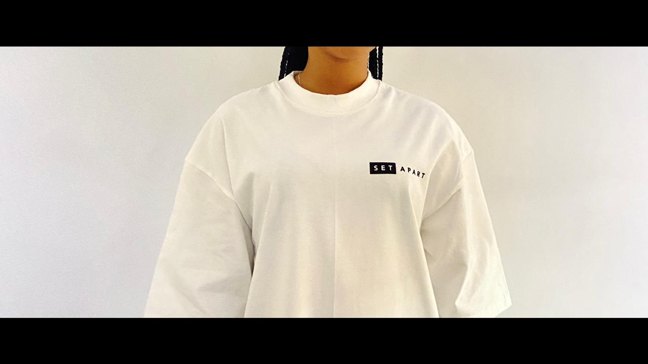 Oversized T-Shirt (Unisex) — White - Image 4