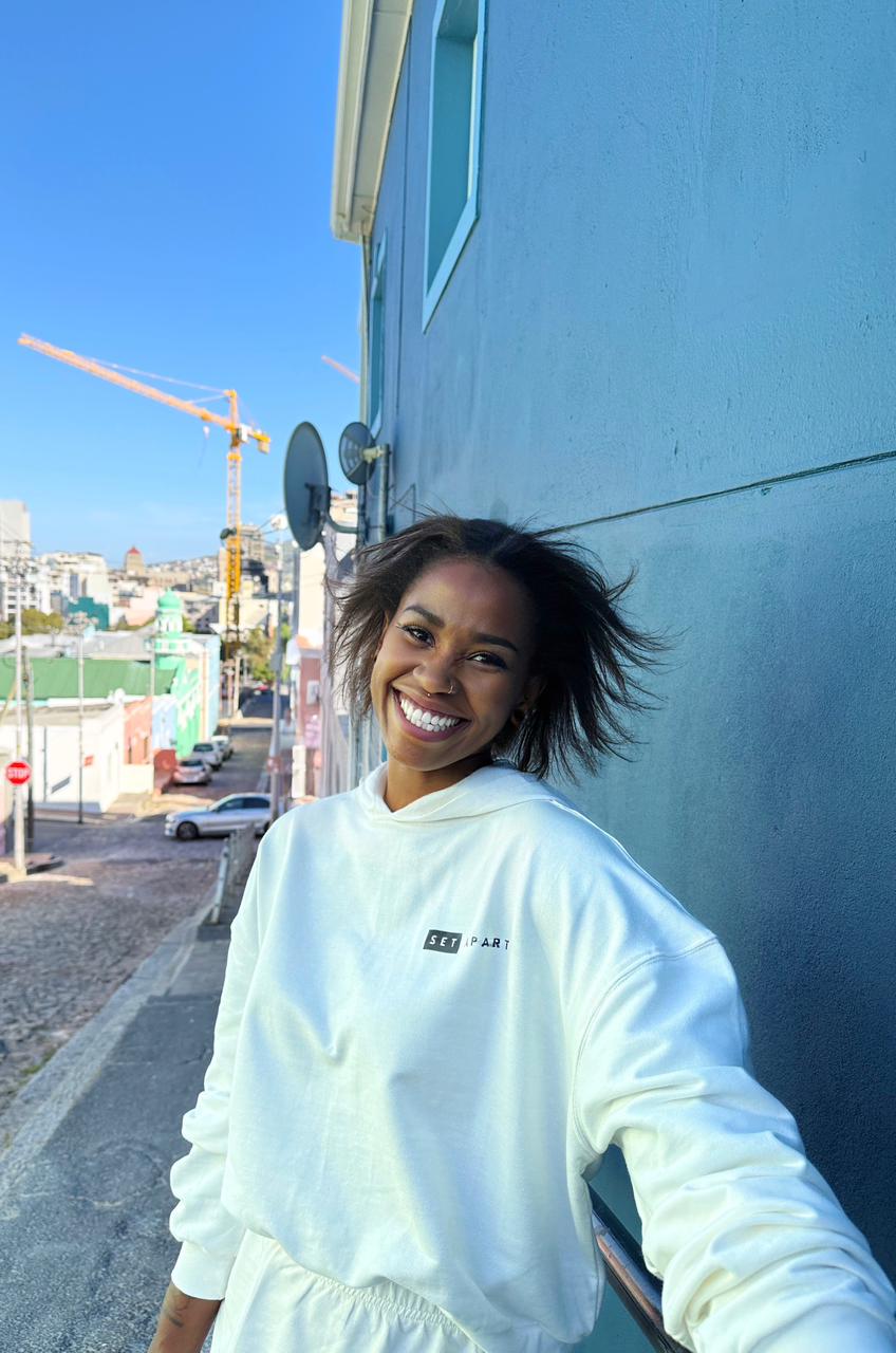 Oversized Cropped Hoodie — Waist Length | Unisex - Image 2