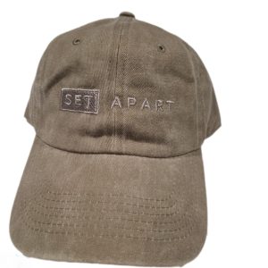 Washed Cotton Cap — Beige