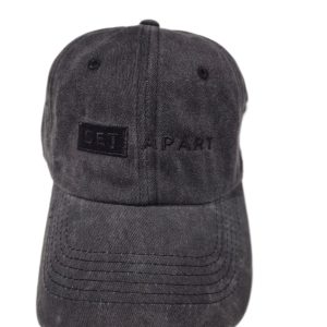 Washed Cotton Cap — Charcoal