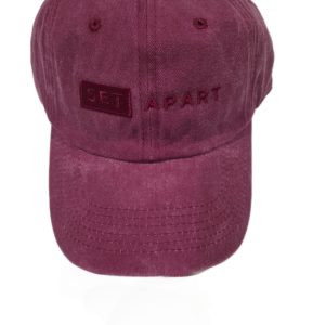 Washed Cotton Cap — Raspberry
