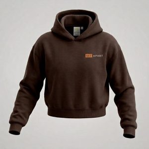 Espresso Brown Dropped Shoulder Hoodie (Women)