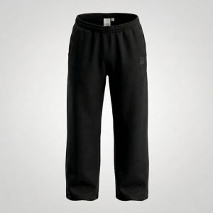 Black Wide Leg Pants (Men)