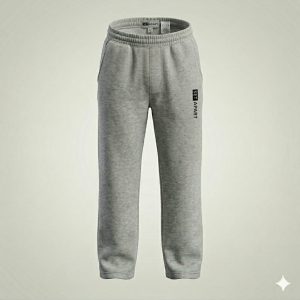 Grey Wide Leg Pants (Men)