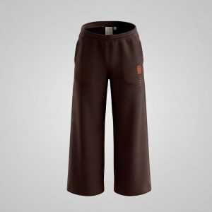 Espresso Brown Wide Leg Pants (Women)